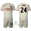 Maglia ufficiale AC Milan Simon Kjaer 24 Trasferta 2021-22 per Bambino